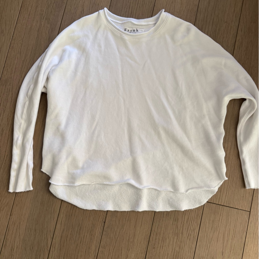 Frank & Eileen white sweatshirt